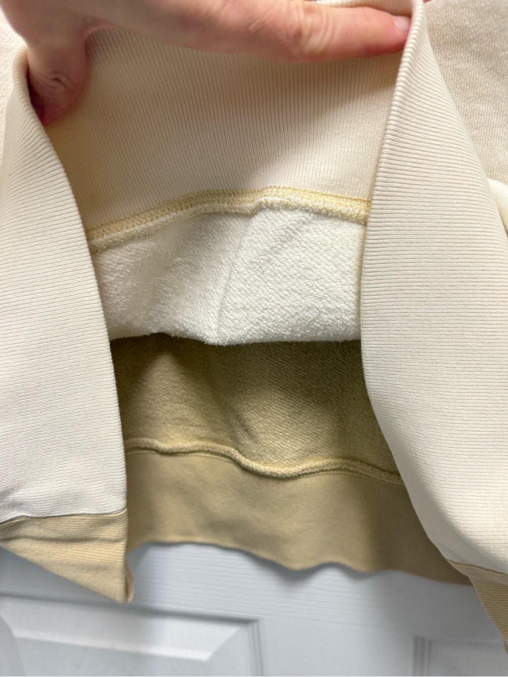 Everlane Two Tone Organic Cotton Sweatshirt - Picture 7 of 10